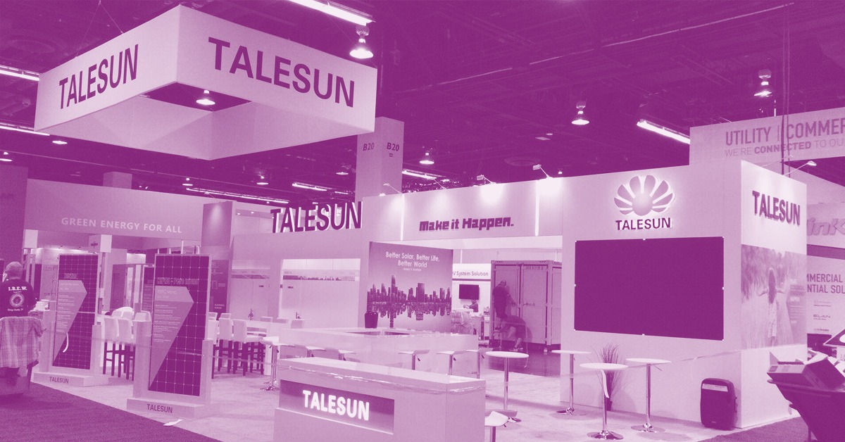 Talesun Booth - Sunova Group