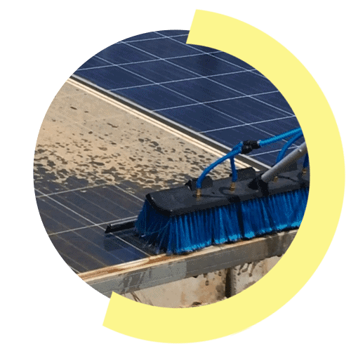 solar panel cleaning