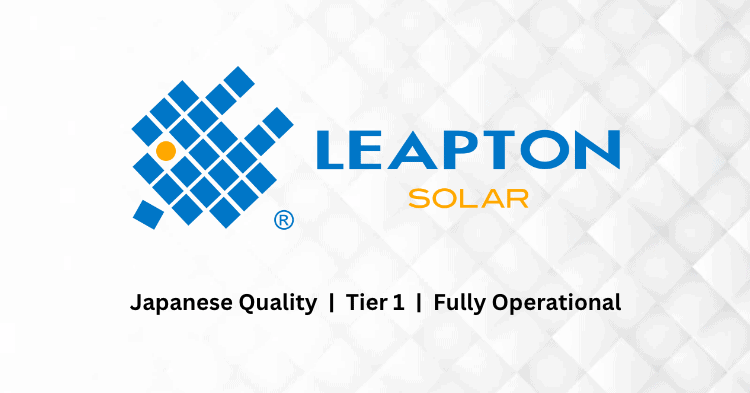 Leapton Solar Blog Banner